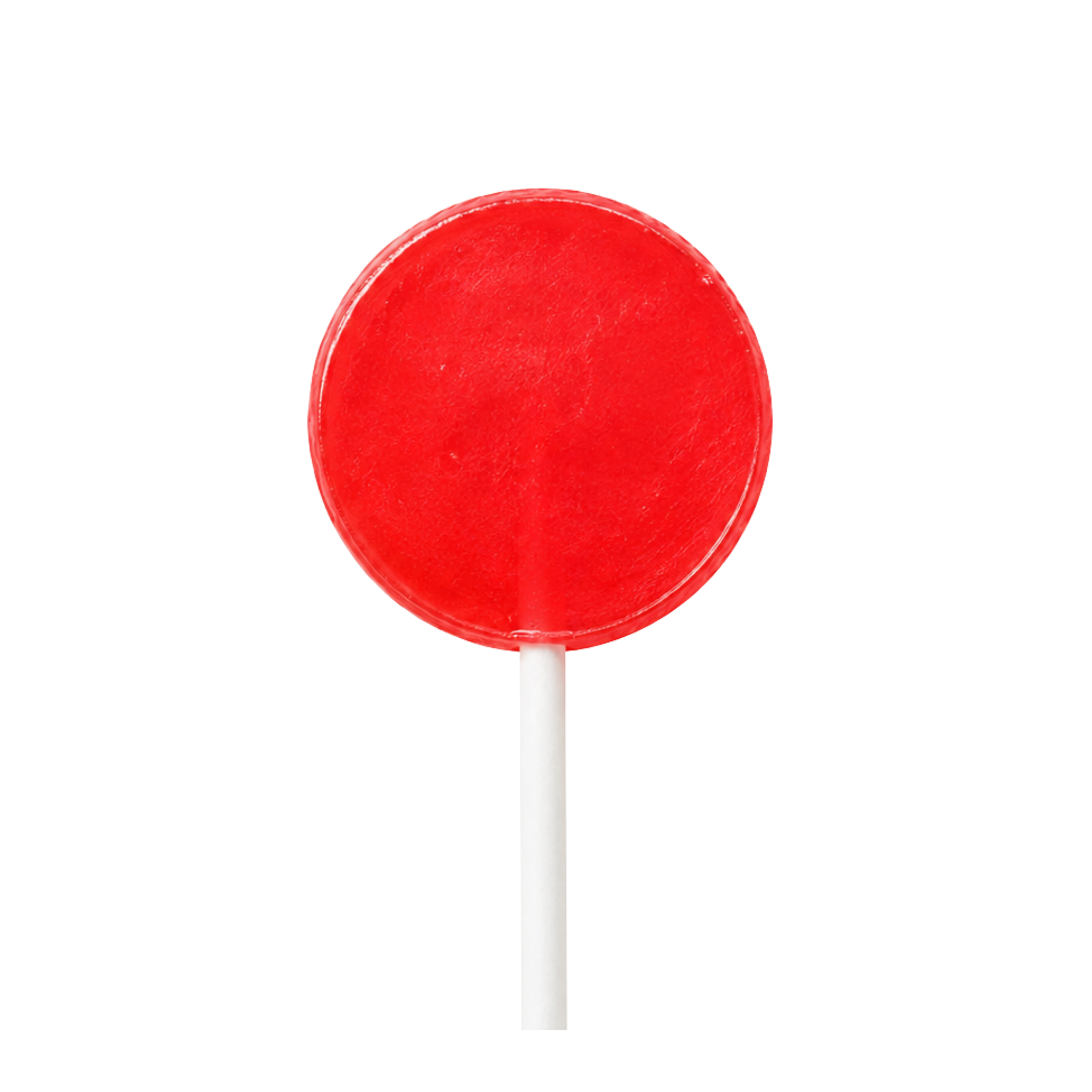 Flat lollipop shape